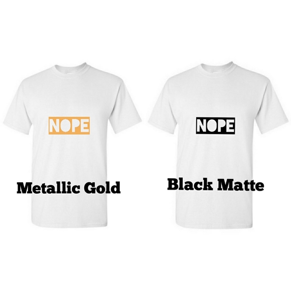 ♡ Nope Custom Shirt SEE DESCRIPTION - Picture 1 of 3